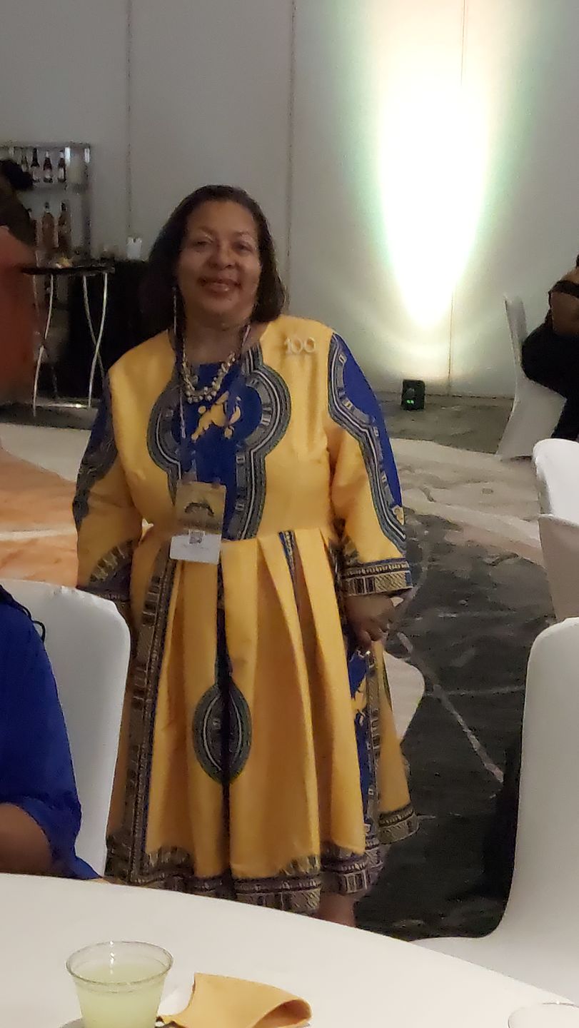 Customer photo review of SGRHO A line Dashiki Dress-Pre Order ships by June 20
