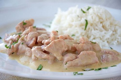 Customer photo review of Kalbsgeschnetzeltes