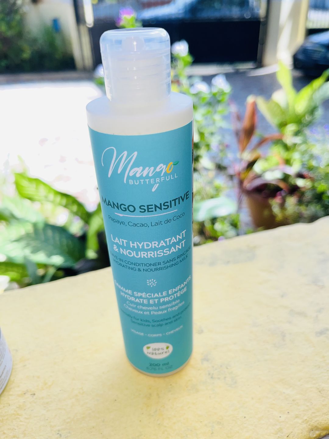 Customer photo review of Lait hydratant et nourrissant - SENSITIVE