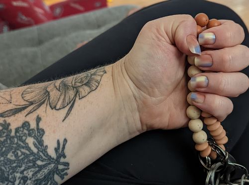 Customer photo review of Mixed Emotions 24pc Press On Nail Set