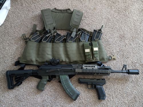 Customer photo review of AK47 Chest Rig GRID