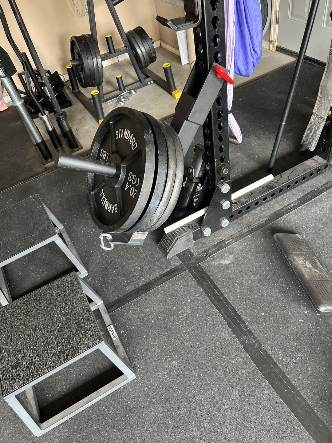 Customer photo review of Belt squat attachment