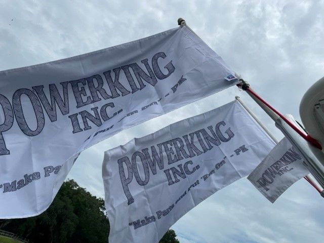 Customer photo review of Custom Boat Flags