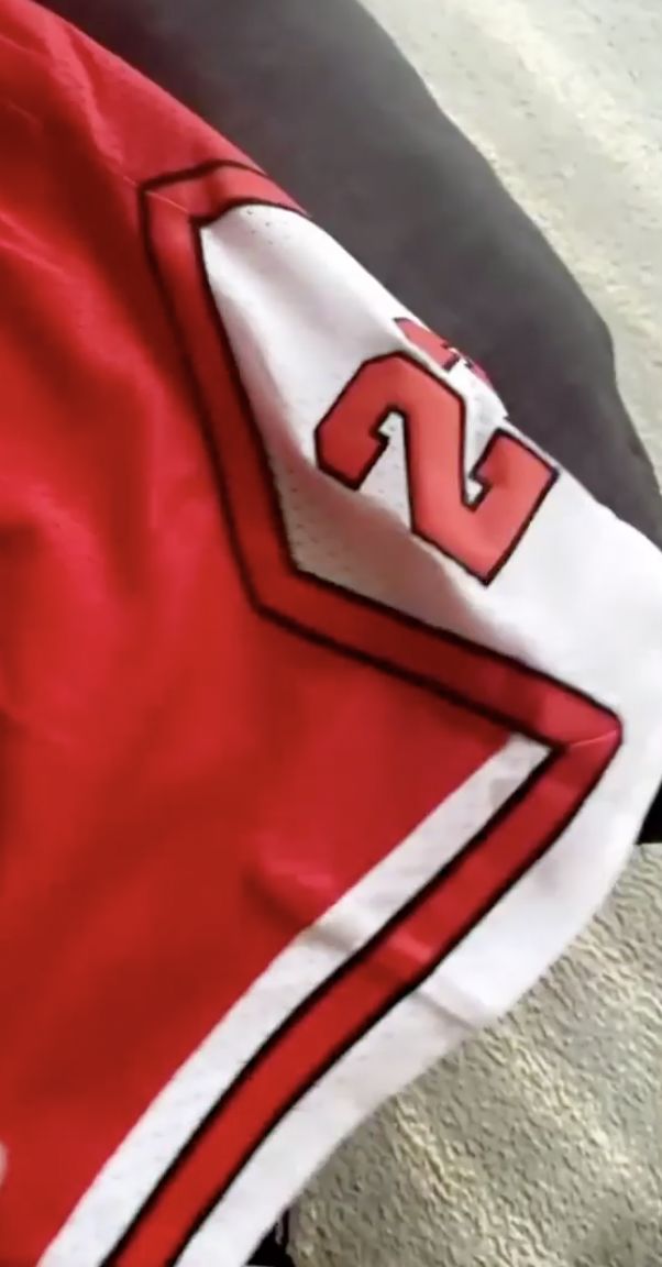 Customer photo review of The GOAT Basketball Shorts
