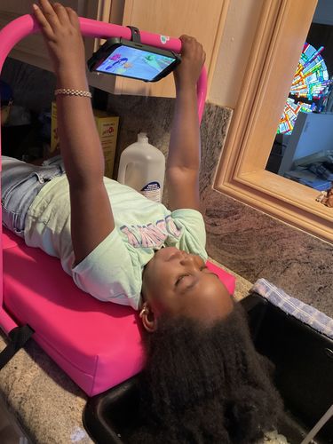 Customer photo review of Shampoo Mat Deluxe