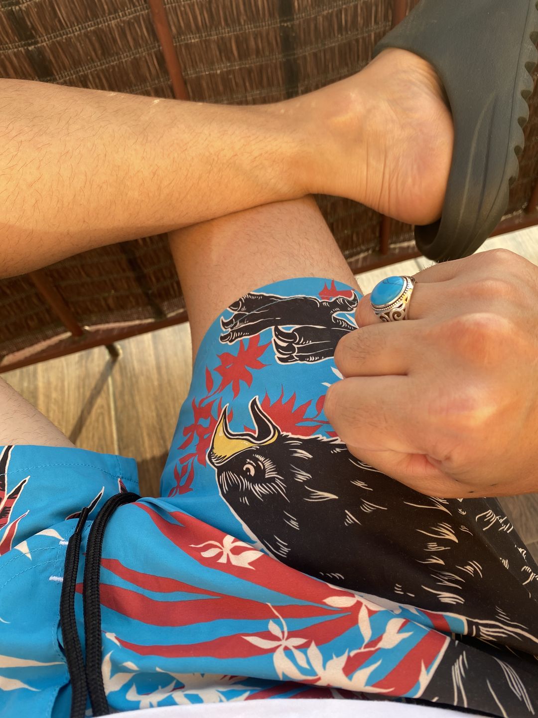 Customer photo review of Blue Eyes- 925 Silver
