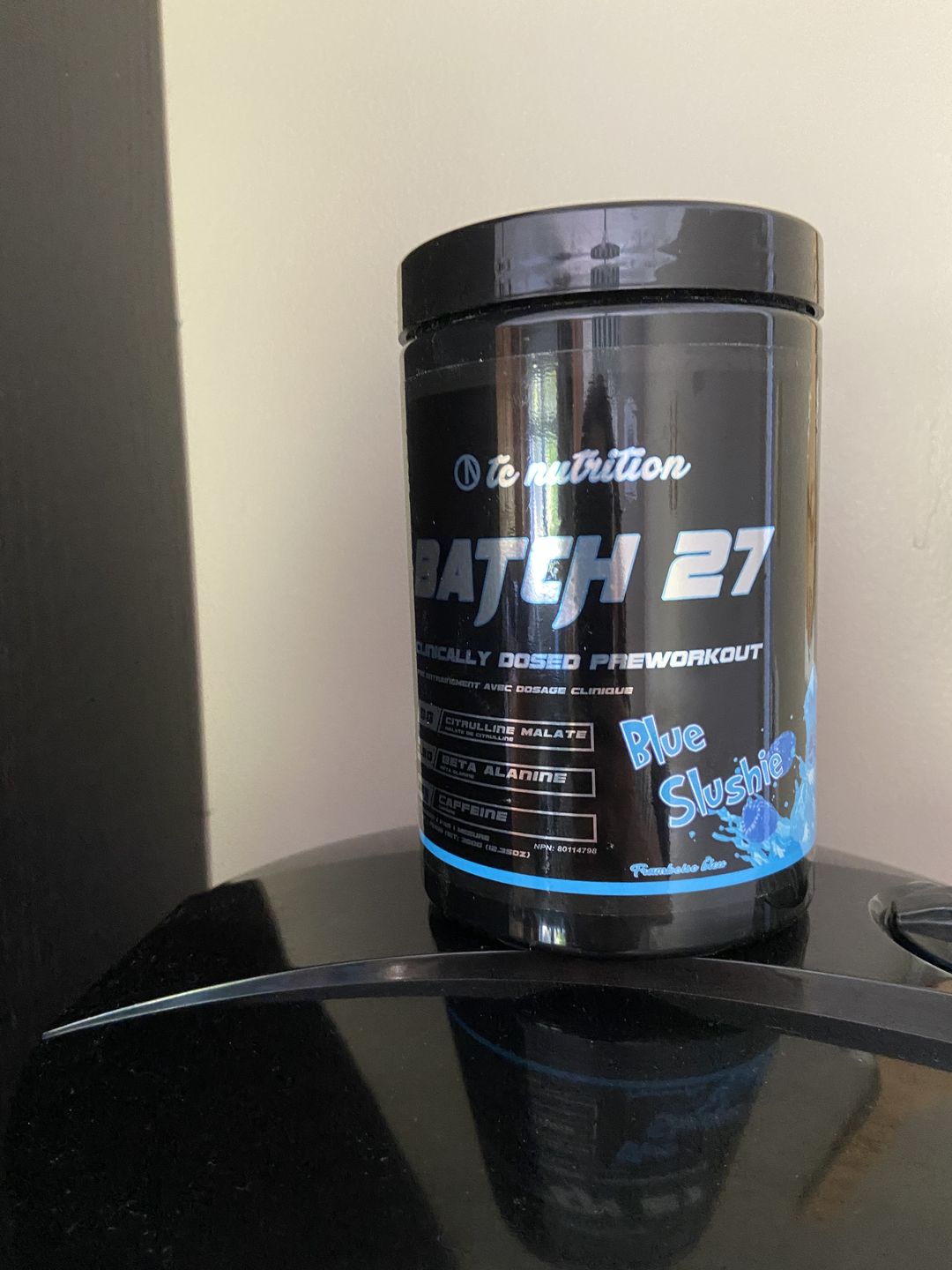 Customer photo review of TC Nutrition - Batch 27 Pre Workout 360g