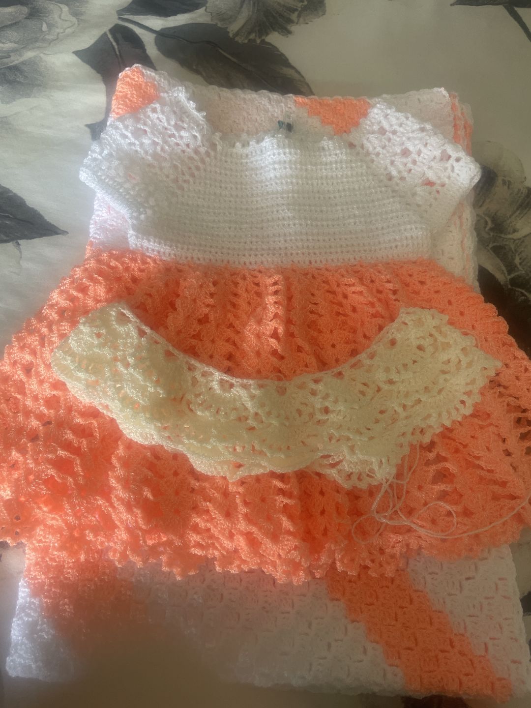 Customer photo review of CRYSTAL [100grs] - 1 of 2 -  La Pantera Rosa | Fine Mexican Crochet Thread Yarn for Clothing and Crafts