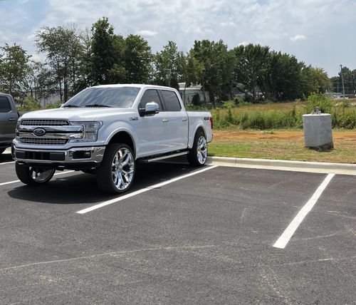 Customer photo review of 3 inch Front Leveling Lift Kit Compatible with Ford F150 2WD & 4WD