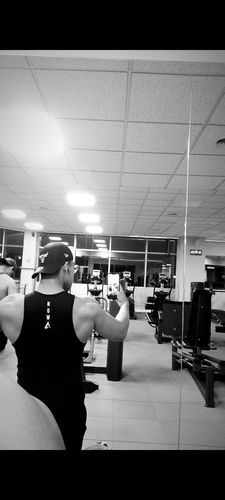 Customer photo review of Powered Tank Top - Black