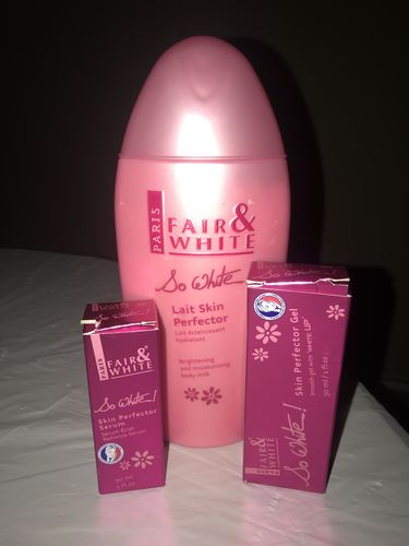 Customer photo review of Fair & White SoWhite! Essentials Kit