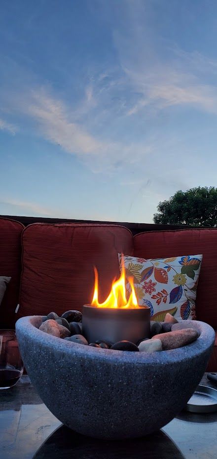 Customer photo review of The Outdoor Candle - Citronella