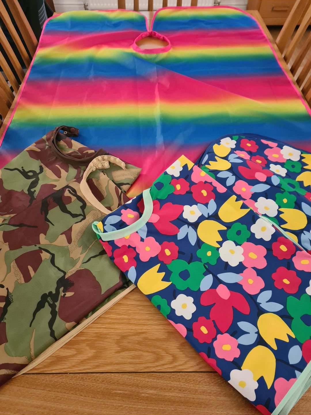 Customer photo review of Rainbow Water Resistant Ripstop Fabric