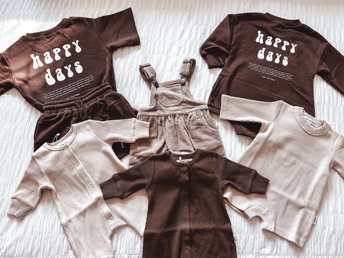 Customer photo review of Lulu Overalls - Camel