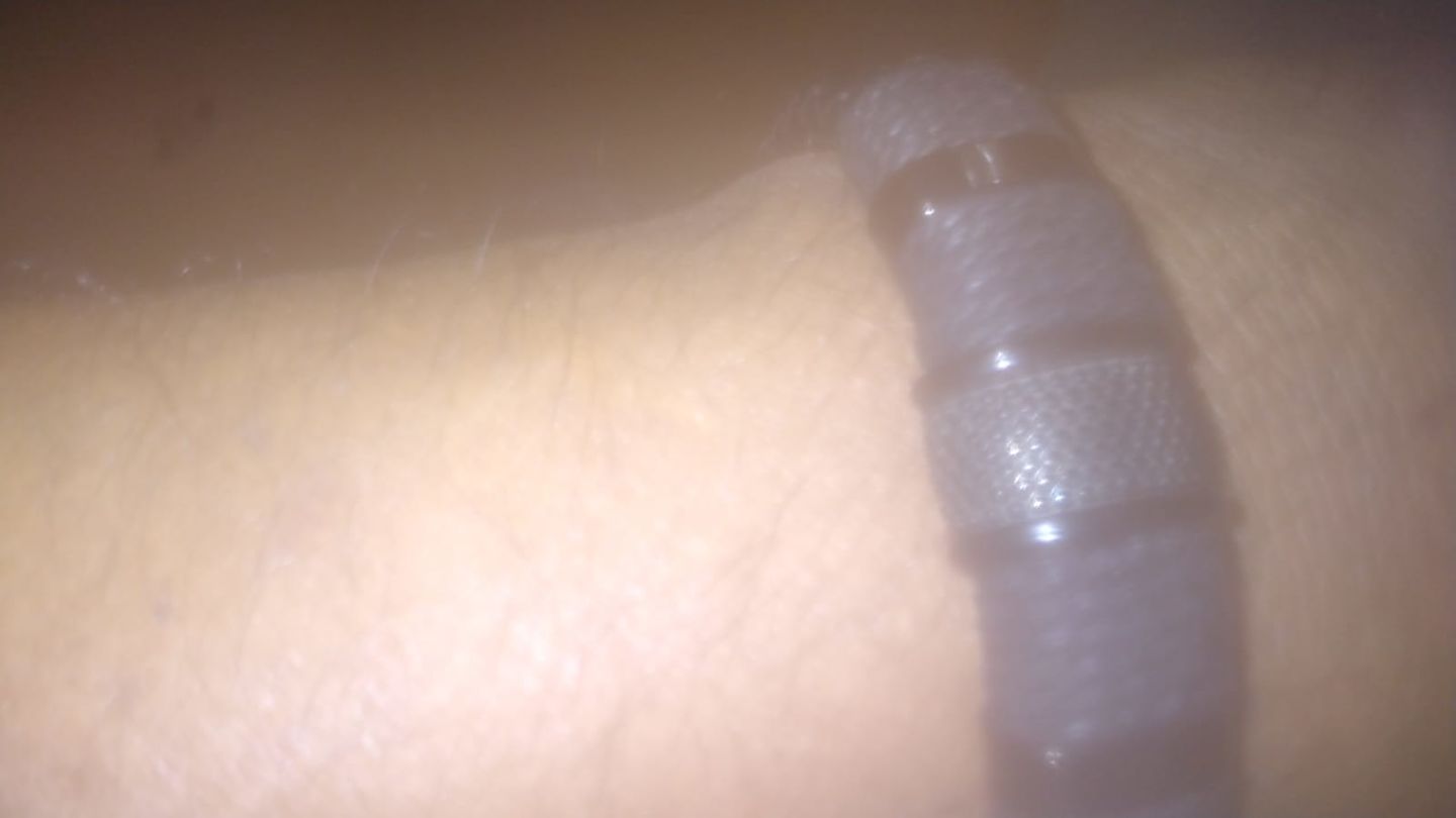 Customer photo review of Pulsera Rope - Piel Natural