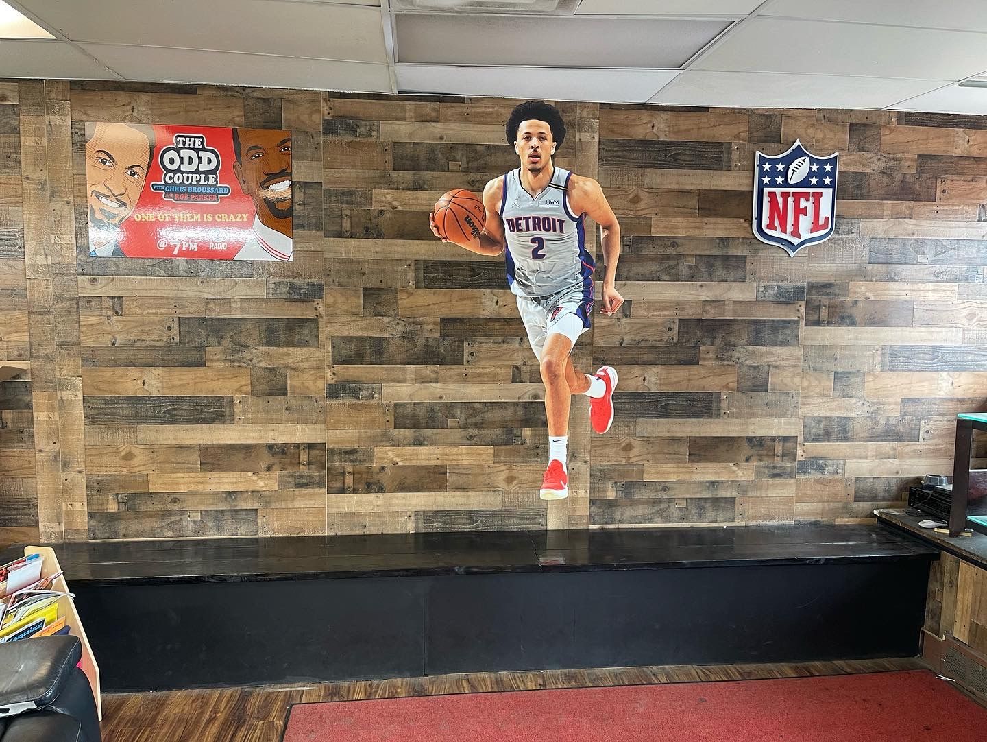 Customer photo review of National Football League Shield 3D Vintage Metal Wall Art