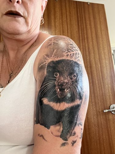 Customer photo review of Hustle Butter Single Tub (5oz)