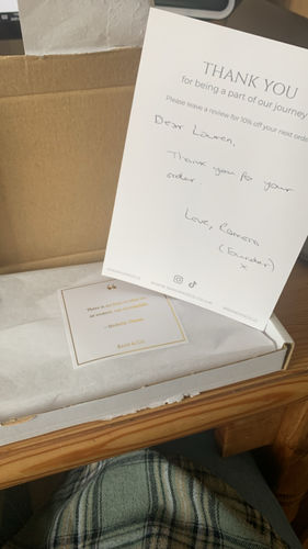 Customer photo review of Queen Bee Necklace (Silver)