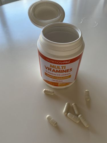 Customer photo review of MULTIVITAMINES ET MINÉRAUX - 120 GÉLULES
