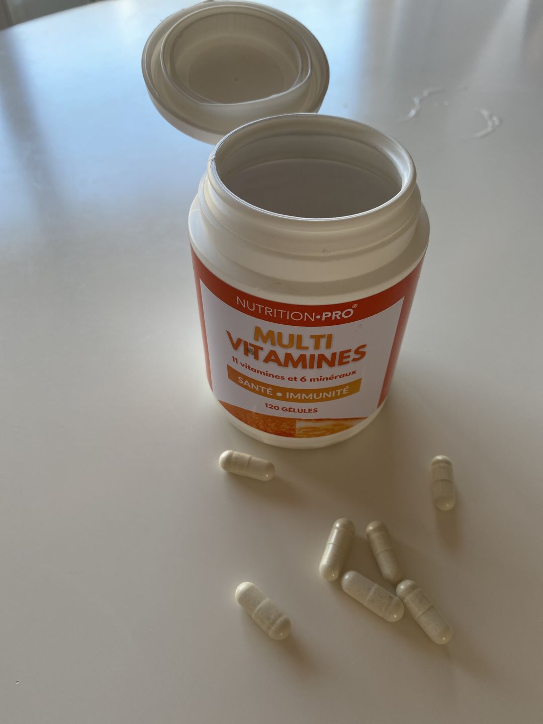 Customer photo review of MULTIVITAMINES ET MINÉRAUX - 120 GÉLULES
