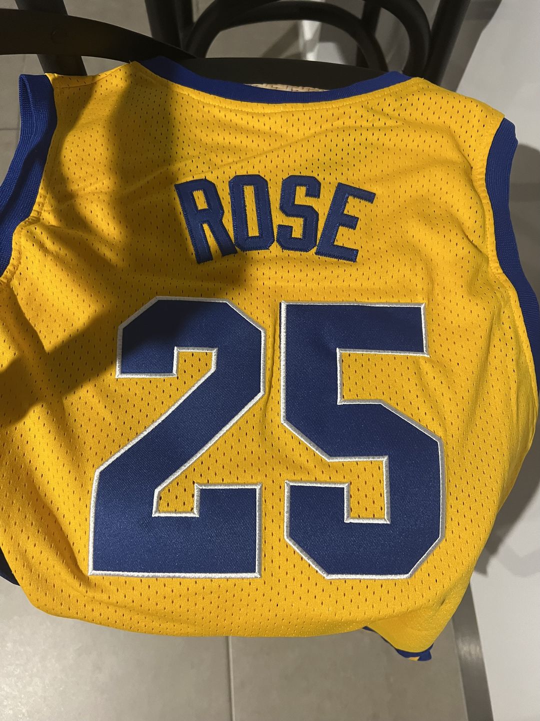 Customer photo review of Derrick Rose Simeon High School Jersey