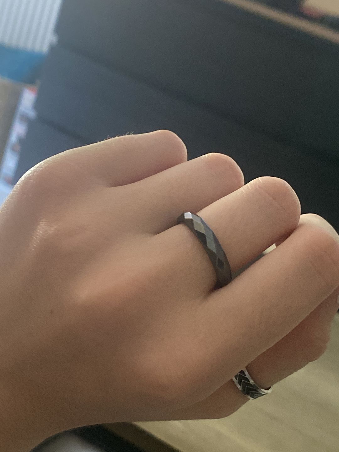 Customer photo review of Bague en hématite