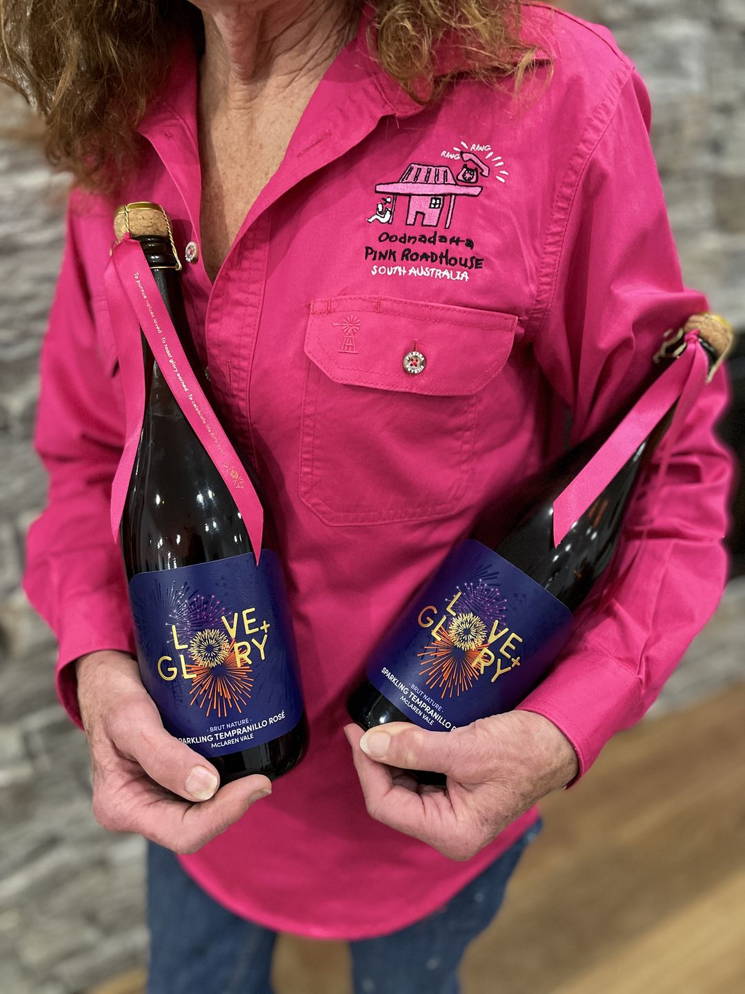 Customer photo review of Sparkling Tempranillo Rosé | 6 Pack