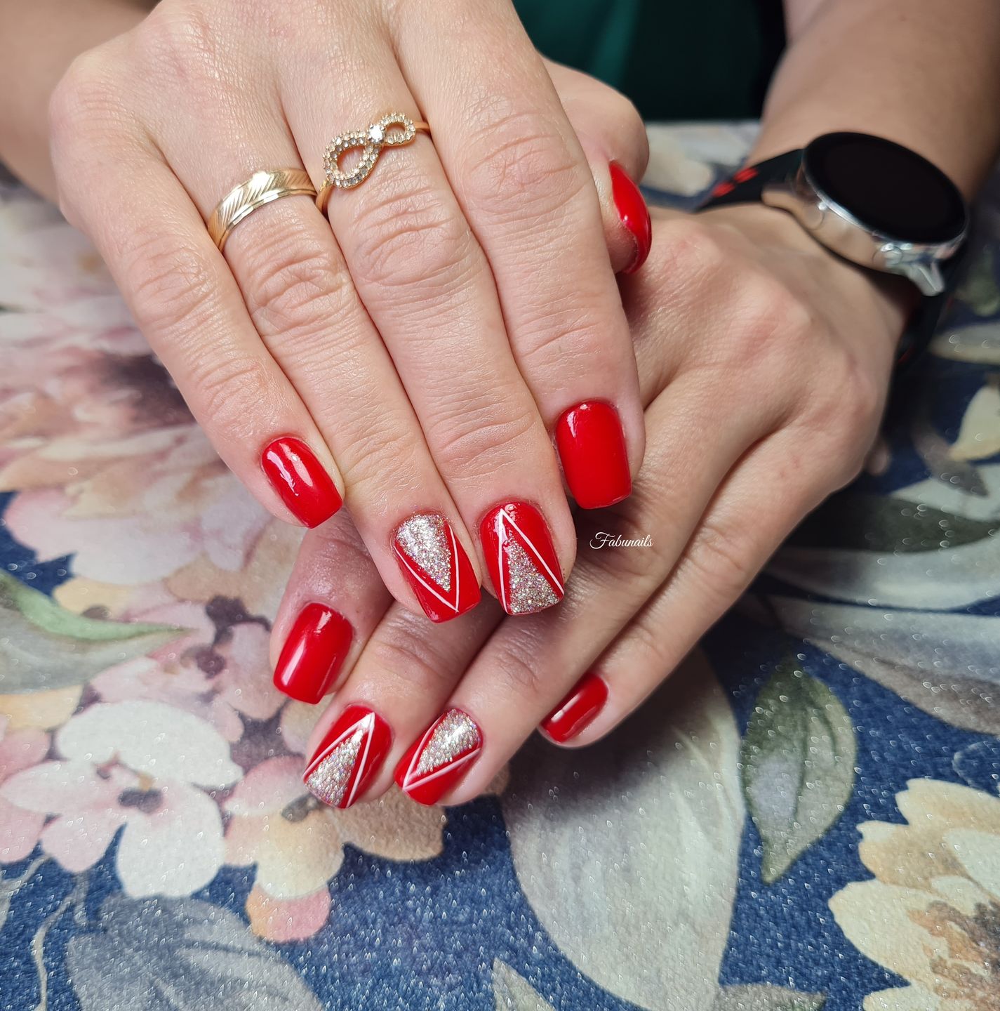 Customer photo review of Semilac Top Coat No Wipe UV Gel Polish 7 ml