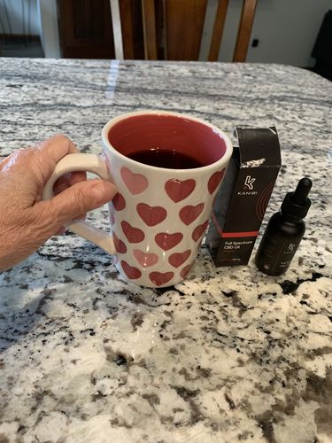 Customer photo review of Full Spectrum CBD Oil Tincture