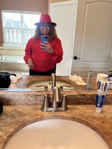 Customer photo review of "TKL" Champion Embroidered Unisex Windbreaker