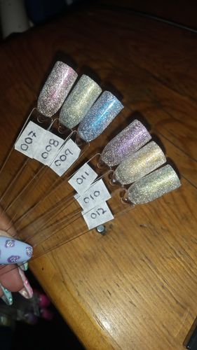 Customer photo review of Gel Gama Reflectiva B 6 pzas MUSSA