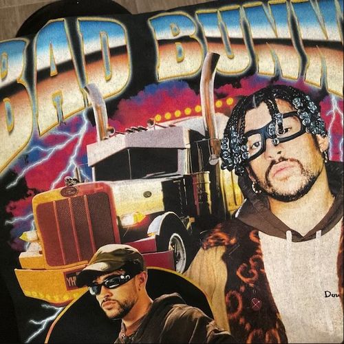 Customer photo review of Bad Bunny YHLQMDLG 90s Bootleg