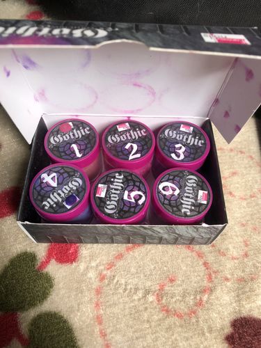 Customer photo review of Acrílico Colección Gótica 6 pzas Fantasy Nails
