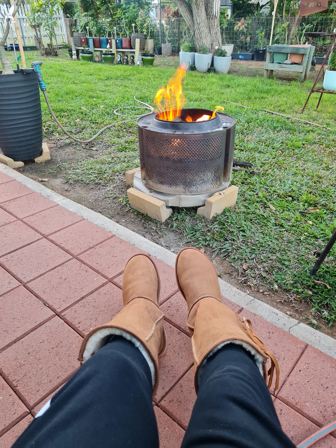 Customer photo review of Tall Lace up