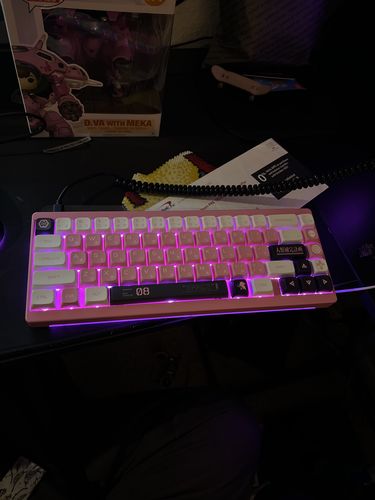 Customer photo review of IDOBAO ID67 V2 65%  HOT SWAP MECHANICAL KEYBOARD KIT