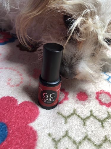 Customer photo review of Gel Bel-Color Carmín #5 12 ml GC Nails