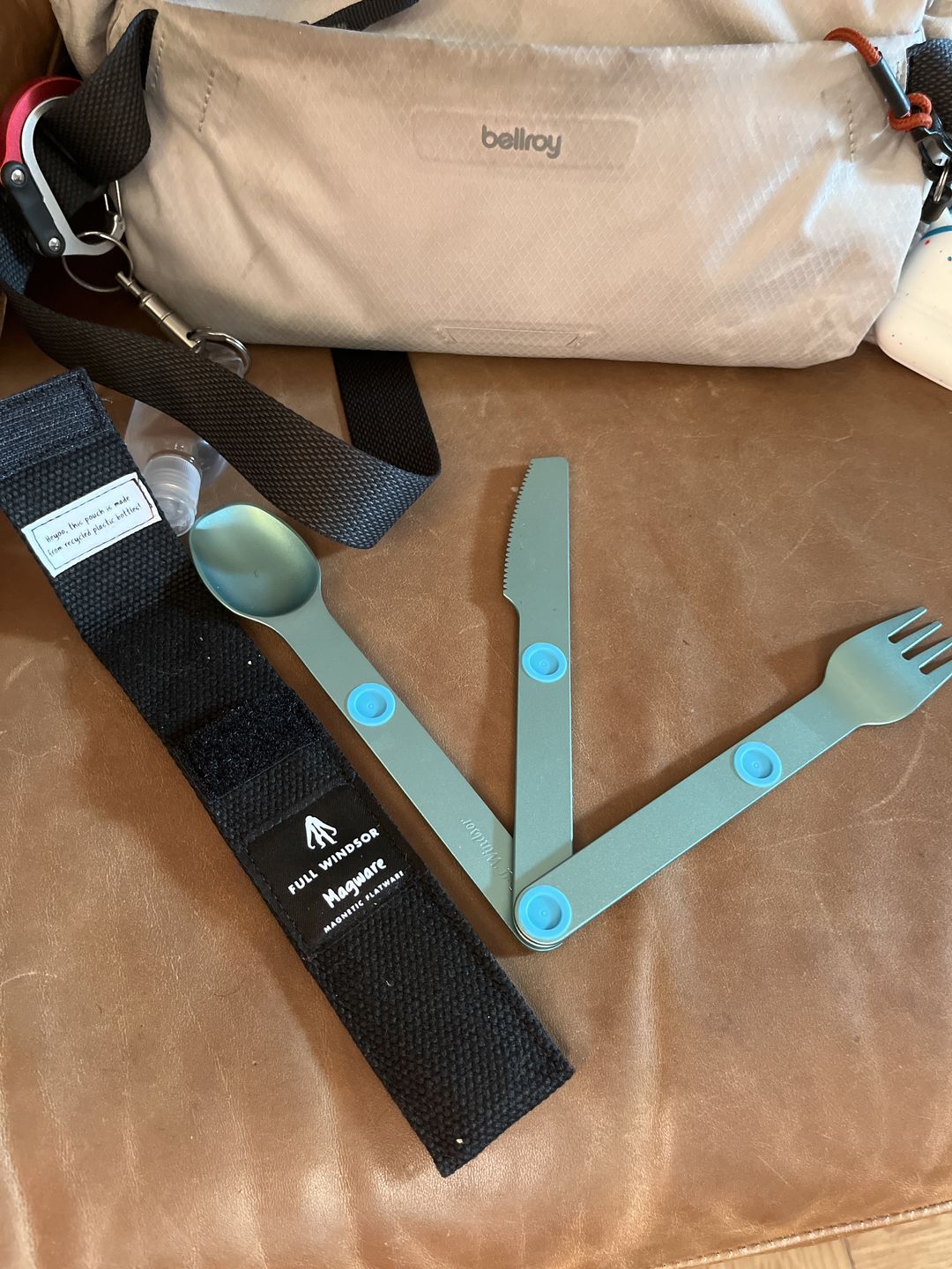 Customer photo review of Magware - Magnetic Flatware Single Set