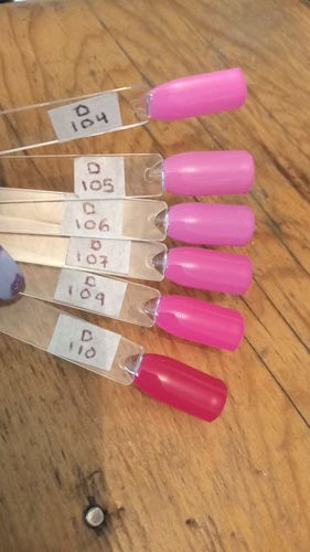 Customer photo review of Gel Gama D 6 pzas MUSSA