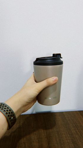 Customer photo review of 12oz Sense Coffee Cup 340ml