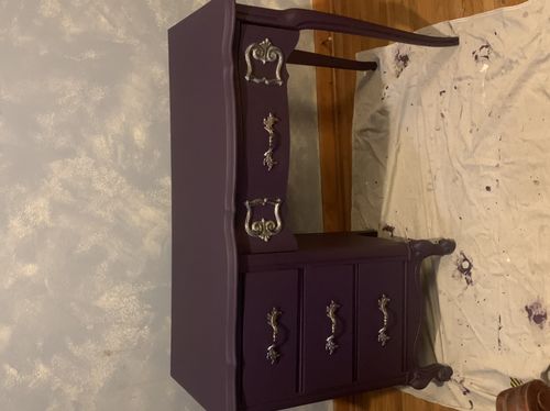 Customer photo review of Aubergine - One Step Paint