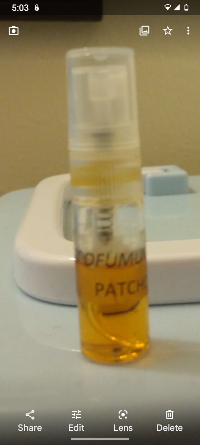 Customer photo review of Patchouly