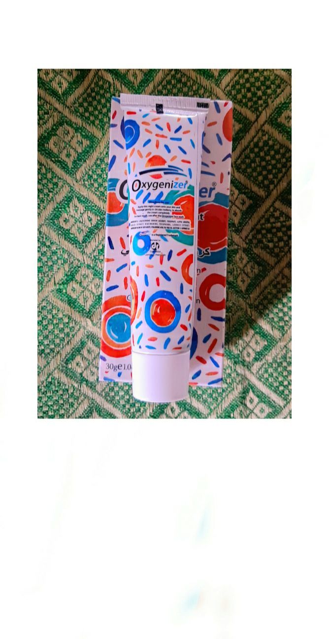 Customer photo review of Cream For Skin Whitening – Oxygenizer
