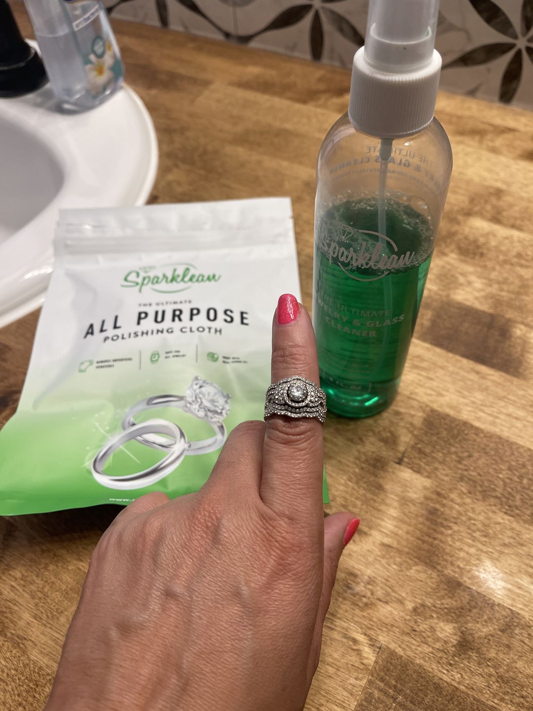 Customer photo review of The Ultimate Polishing Cloth