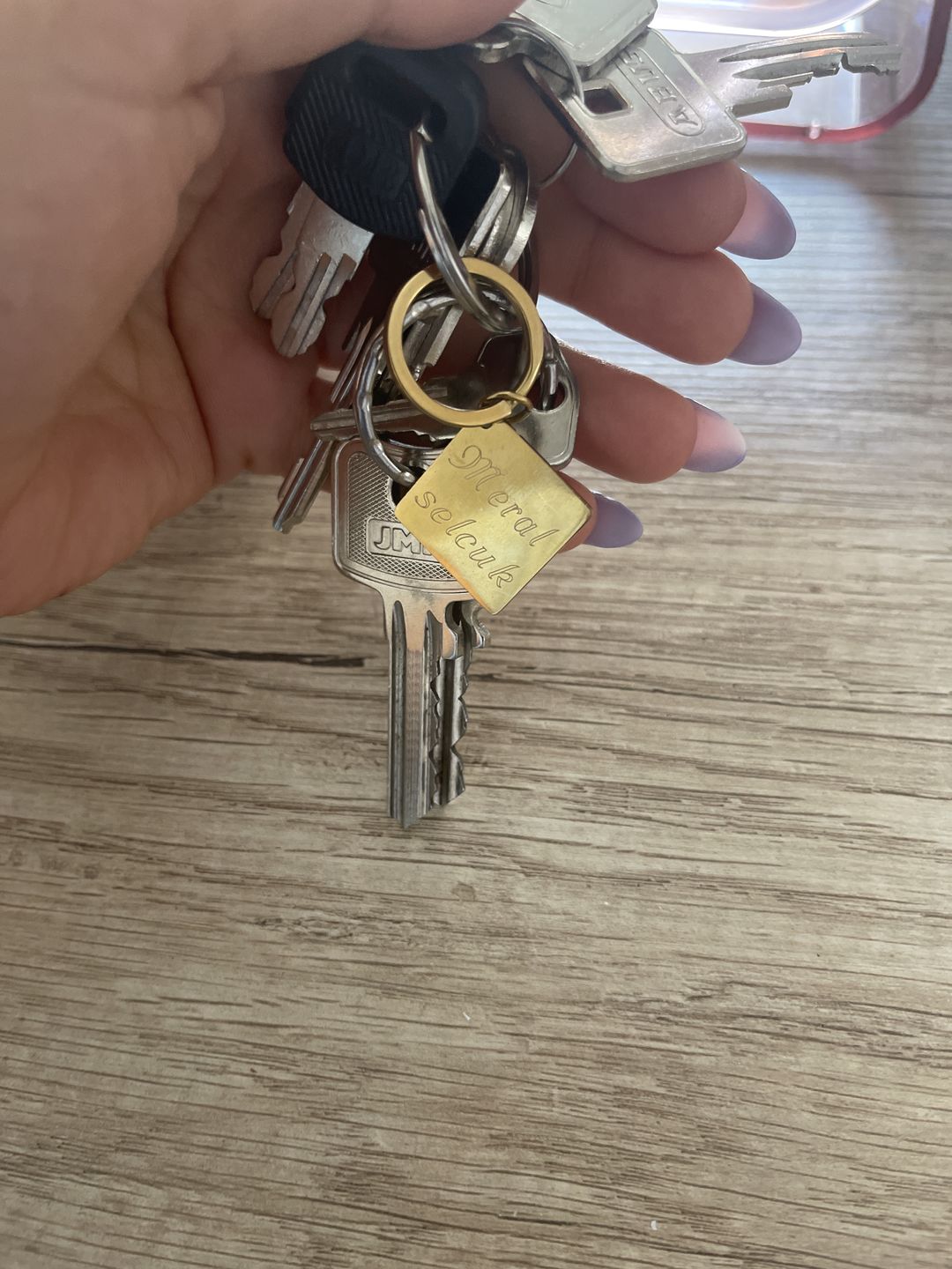 Customer photo review of Schlüsselanhänger + Gravur