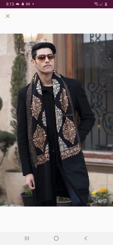 Customer photo review of Pashtush Women'S Aztec Design, Soft Bamboo Scarf