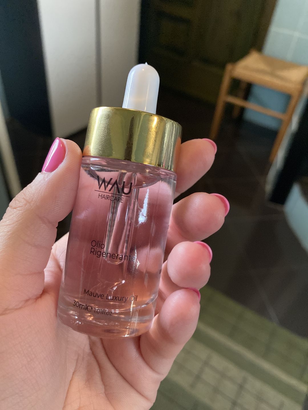 Customer photo review of Olio mauve luxury