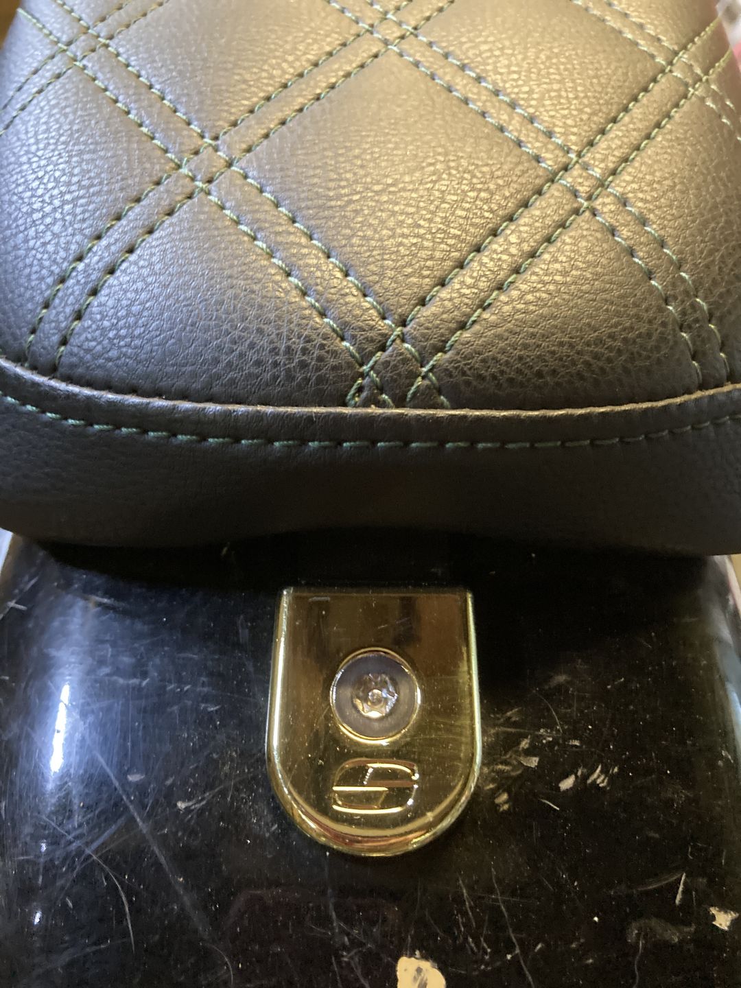 Customer photo review of SADDLEMEN GOLD SECURITY SCREW