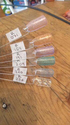 Customer photo review of Gel Gama R 6 pzas MUSSA