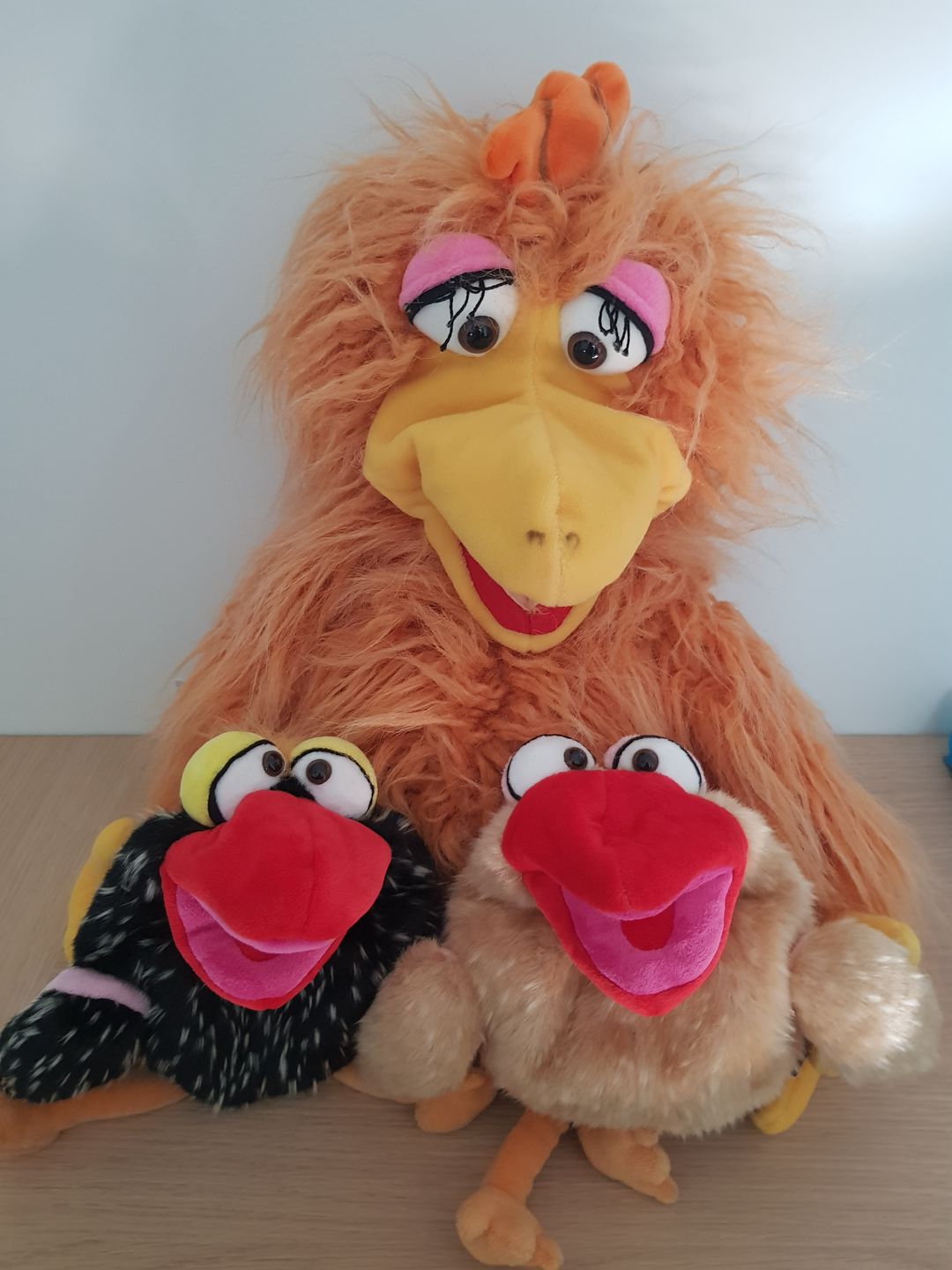 Customer photo review of Herta la Poule Marionnette