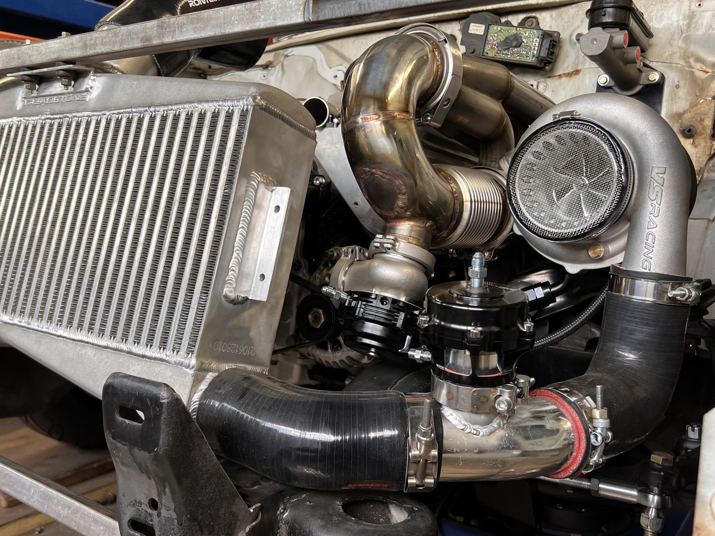 Customer photo review of Motion Raceworks 1988.5-1993 S10 Sonoma Blazer Billet Aluminum Master Cylinder Conversion Kit 20-10005-1